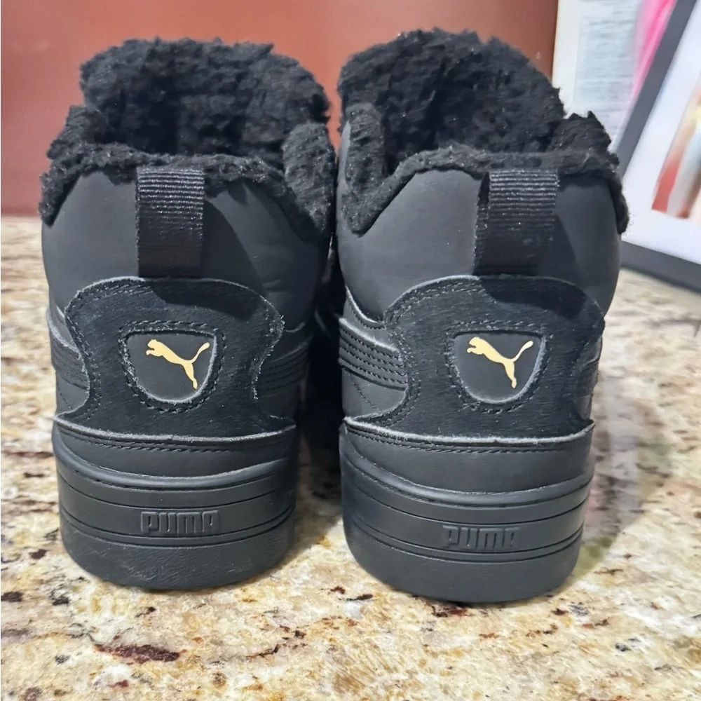 Puma Black Kids Sneakers